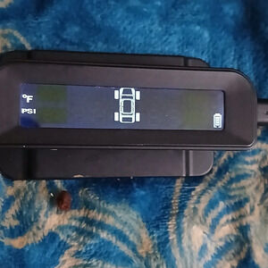 LED solar powered psi monitor